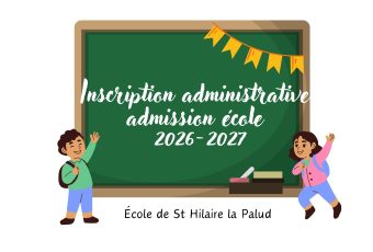 Inscription administrative Admission École
