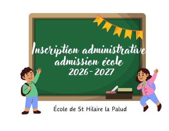 Inscription administrative Admission École