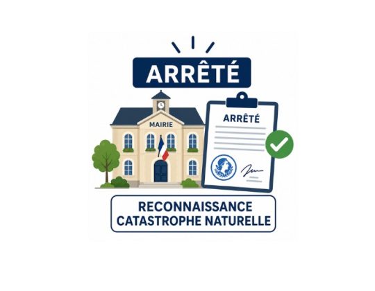 Reconnaissance catastrophe naturelle